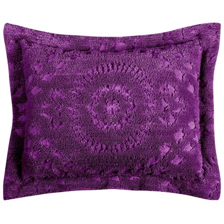 CONVENIENCE CONCEPTS Rio Cotton Pillow Sham, Plum - Standard Size HI2145367